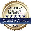  Standards of Excellence badge from America's Physician Group