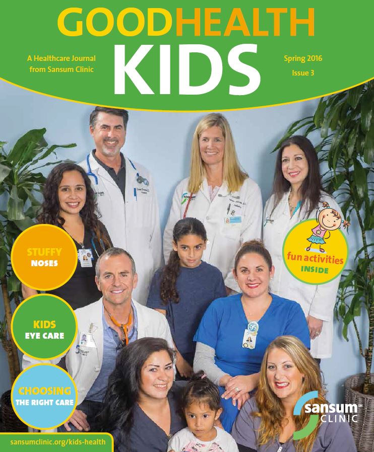 Good Health Kids Magazine Issue 3 Spring 2016
